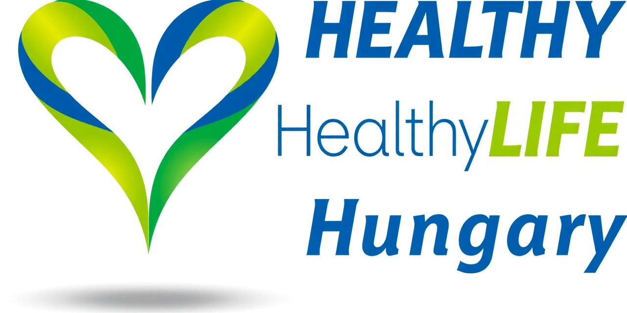 Healthylifehungarycocz logo with a vibrant, energetic design