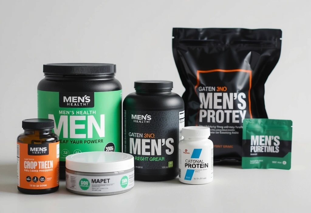 Image of men's supplements